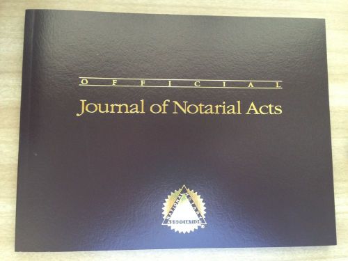 Official Journal Of Notarial Acts