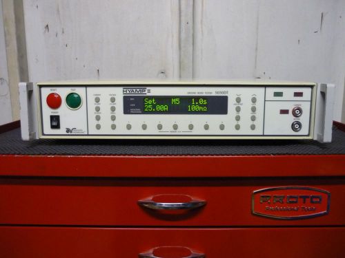 Associated Research HYAMP II Model 5030DT Ground Bond Tester