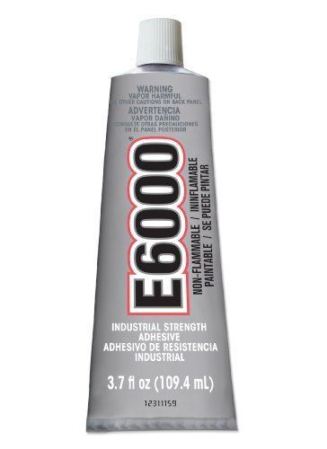 E-6000 3.7 Oz Industrial Strength Adhesive E 6000 self leveling