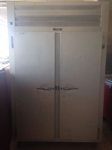 Traulsen 2 solid door reach-in refrigerator for sale