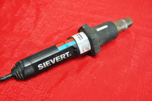 Sievert TH1650 Heat Weld Gun Vinyl Plastic flooring roofing welder tool