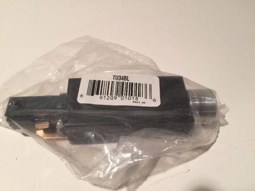 Juno lighting tu38bl new track end feed mc emt romex connector for sale