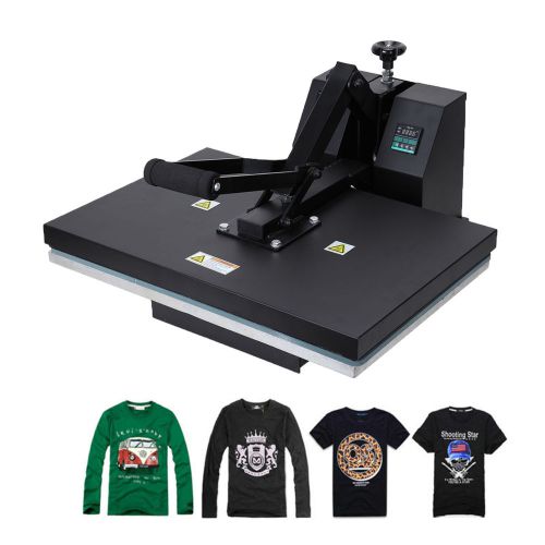 New digital clamshell heat press transfer t-shirt sublimation machine 16 x 24 for sale