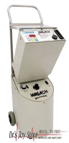 Wallach quantum 2000 electrosurgical system w/ bivac smoke evacuator for sale
