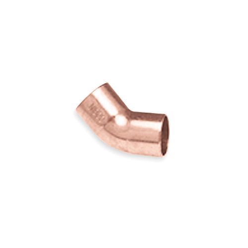 Elbow,  45, wrot copper, 1/4 x 1/4 in u606 1/4 for sale