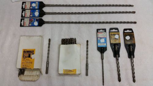Bosch DeWalt SDS hammer drill bits