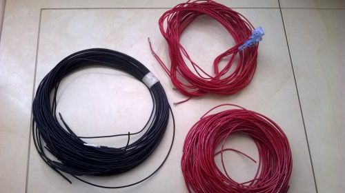 Mc514   lot of 98 pcs assorted lengths 16 awg stranded wire for sale