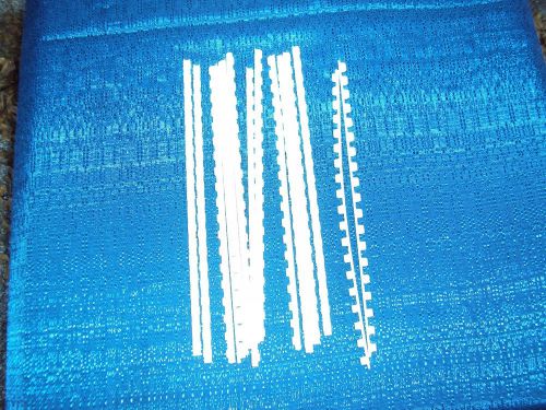 Ibico Binding Combs 1/4&#034; Eggshell Plastic 19 Loops Box of 675 Combs