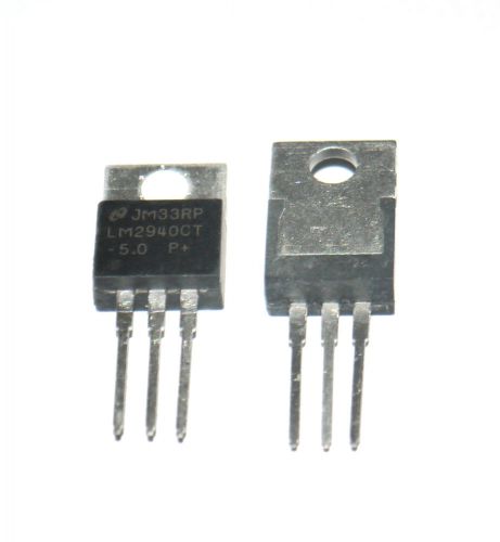 5pcs LM2940CT-5.0 5V PMIC TO-220 LOW DROPOUT REGULATOR Electronic Component
