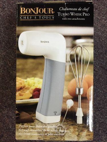 BonJour Culinary Battery Powered Turbo Pro Whisk