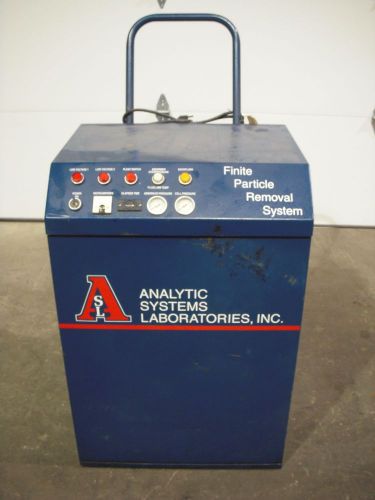 MK-669, ANALYTIC SYSTEMS FINITE PARTICLE REMOVAL SYSTEM FPRS80