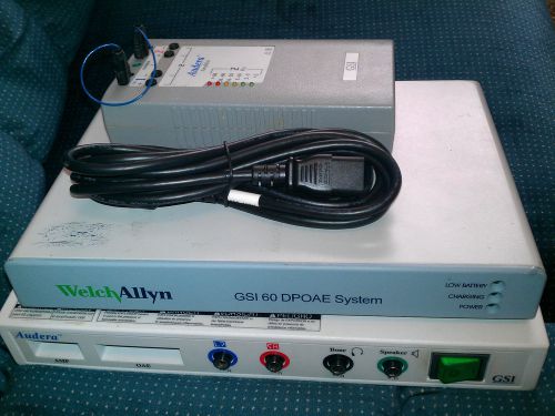 Grayson Stadler GSI Audera System Audiometer,Audera Amplifier, GSI 60 DPOAE SYSM