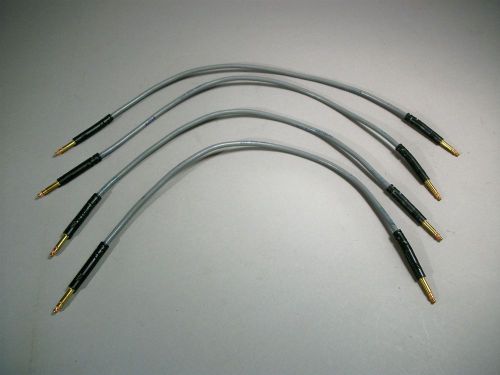 Pj712 single bantam 14&#034; patch cord free shipping - used - lot of 4 pcs for sale