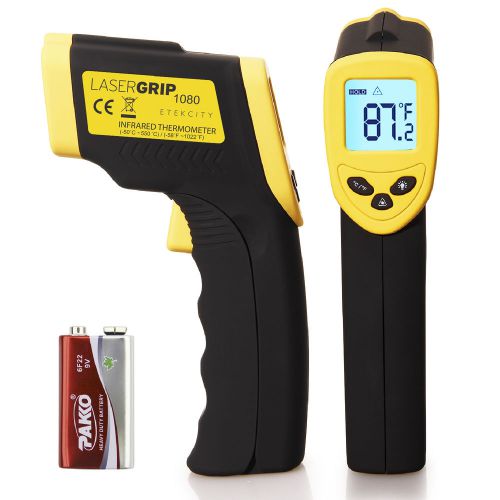 Etekcity temperature gun non-contact digital infrared thermometer -58f to 1022f for sale