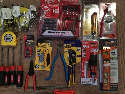 Electricians tool lot miscellaneous hand tools for sale