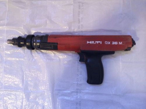 Hilti DX 36 M .27Cal Powder Actuated Nail Gun In Case