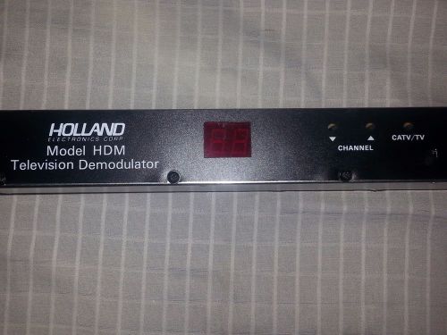 Holland Model HDM Demodulater