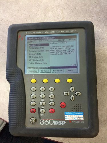 Trilithic 860 DSPi Cable Analyzer