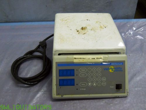 This is a vwr scientific products 400 hot plate