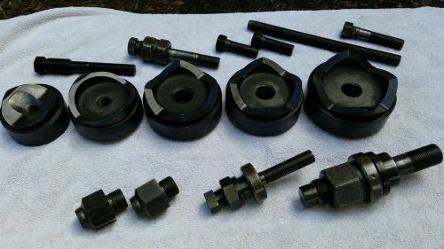 GREENLEE LARGE KNOCKOUT PUNCHES AND SCREWS