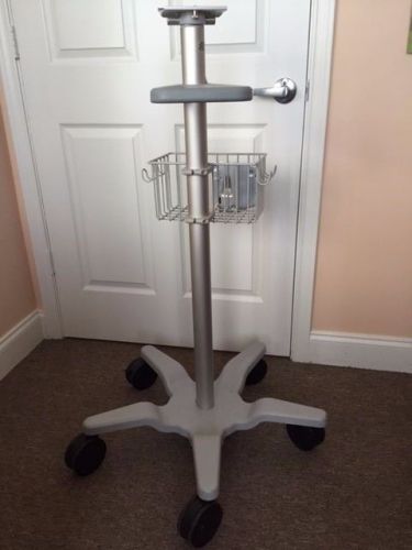 Gcx polymount rolling stand w/casters, basket, handle ,adjustable swivel, etc. for sale