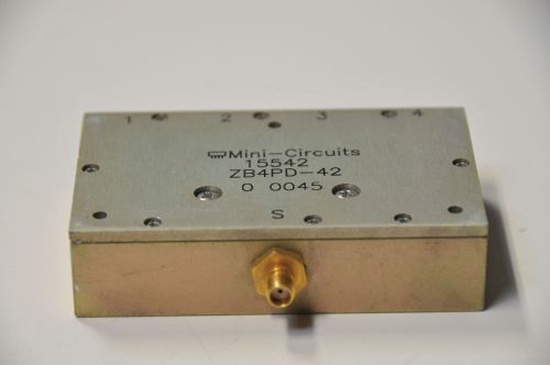 Mini-Circuits 15542 ZN4PD-42 4-Way Power Splitter Combiner