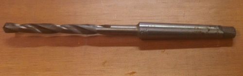 Vintage Bay State Drill  size 19/64&#034; #1 Taper Shank 6-1/2&#034; O.A.L.