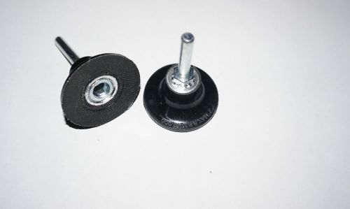2pc 2&#034; holder for quick change or roloc disc with 1/4&#034; shaft