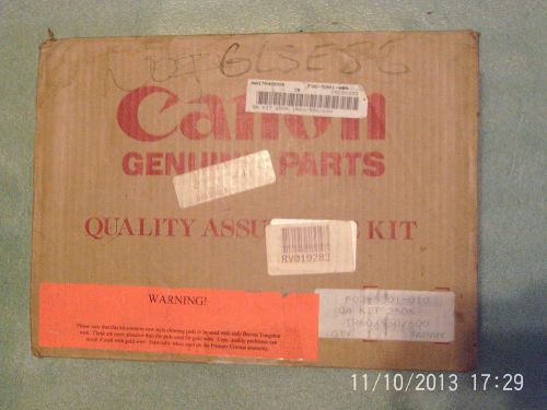 Nos 2007 canon quality assurance kit for copier f02-5301-010 for sale
