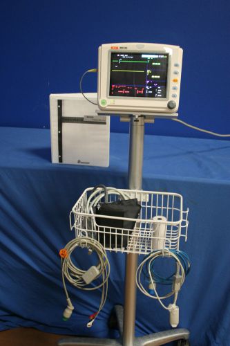 Biolite m8500 w / co2 patient monitor - new - 21 mo warranty - mindray datascope for sale