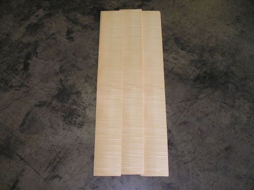 Figured English Sycamore Wood Veneer. 4.5 x 36, 22 Sheets.