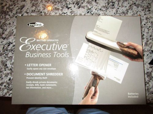 Executive Business Tools Paper Document Shredder Letter Opener