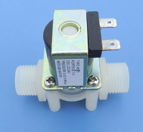 24V dc 1/2&#034;  Plastic Inlet Feed Water Solenoid Valve N/C Normally Closed