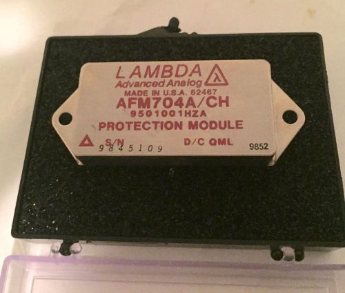 LAMBDA ADVANCED ANALOG AFM704A/CH MODULE5962-9501001HZA