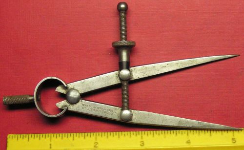 ANTIQUE MACHINIST DIVIDERS - GOODELL-PRATT CO. - PRE 1931 ITEM - NICE ANTIQUE