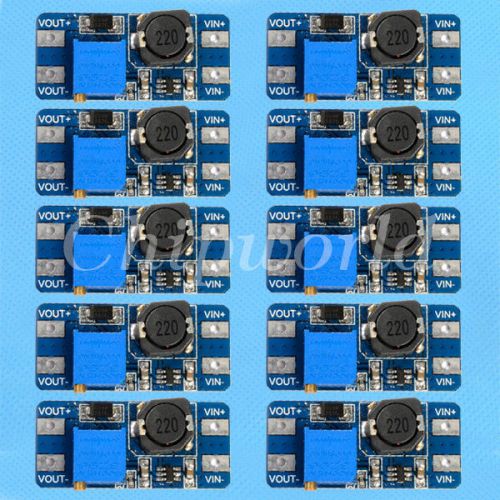 10x MT3608 DC-DC Step Up Power Apply Module Booster Power board Module 2A Max