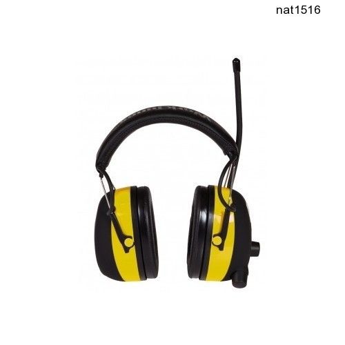 Hearing Protector Noise Cancelling MP3 AM/FM Earmuff Music Sport Yard Patio Job