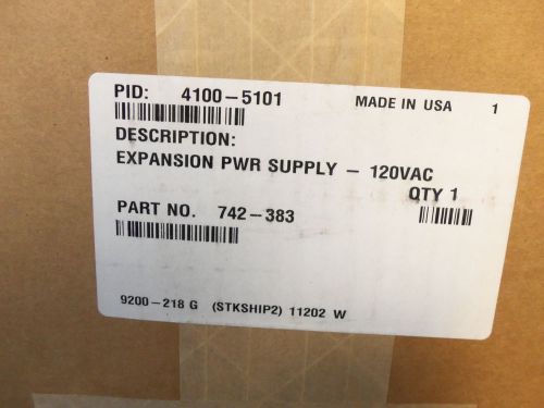 NEW SIMPLEX 4100-5101 Expansion Power Supply Fire Alarm 120v 742-383 open box