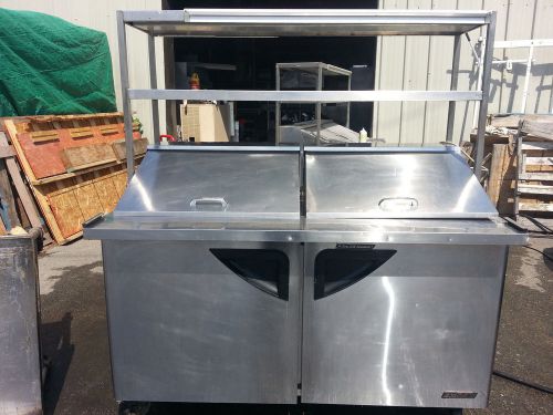 Turbo air tst-60sd-24 prep table with shelves for sale