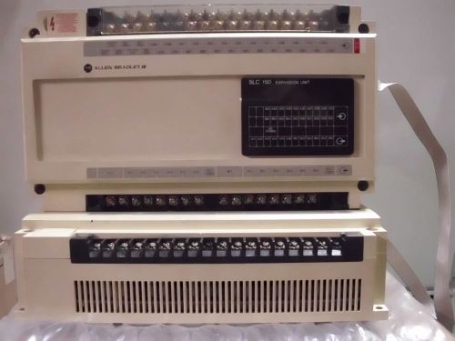 Allan Bradley SLC 150 PLC with Espansion Module and Hand Held Programmer/3Pieces