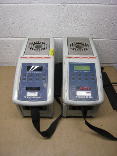 2 techne tecal 425h fdbh425hp thermal sensor calibrator lot used parts/repair for sale