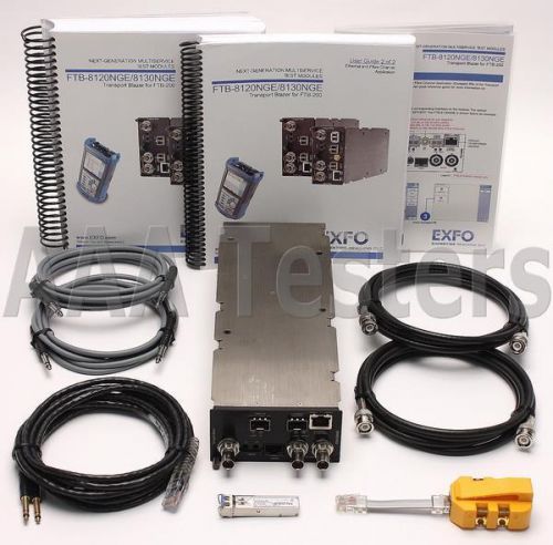 EXFO FTB-8120NGE 10G Ethernet OTN Power Transport Blazer For FTB-200 FTB-200-V2