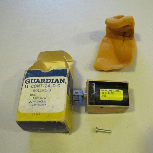 Guardian Electric 11 - Cont – 24 D.C. Solenoid Continous Cycle - New Old Stock