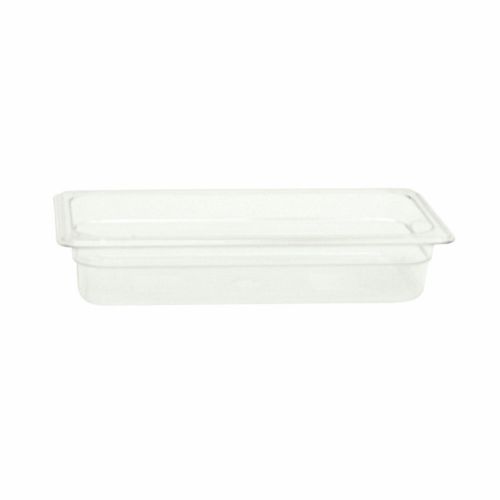 1 PC Ploy Polycarbonate Food Pan 1/3 Size 2.5&#034; Deep  -40°F to 210°F NSF Listed