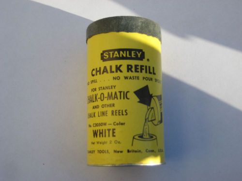 Vintage Stanley Chalk Refill for Chalk-O-Matic Chalk Line Reels - UNUSED C2050W