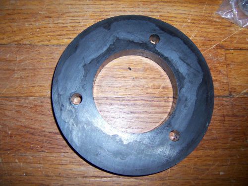 powerful ring circular ceramic (ferrite) magnet 6.5&#034; 16.5cm 1400g 50oz (w/ holes