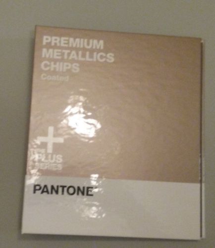 Pantone Plus Series Premium Metallics Chips Coated Empty Binder