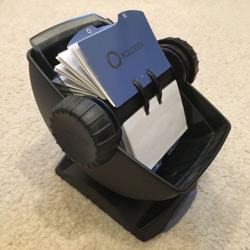 ROLODEX Swivel Rotating Covered File