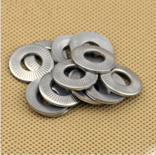 M3-m16 antislip butterfly saddle washer/  single tooth conical gasket 304 a2 ss for sale