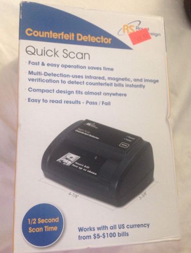 New Royal Sovereign Quick Scan Counterfeit Detector RCD-2120